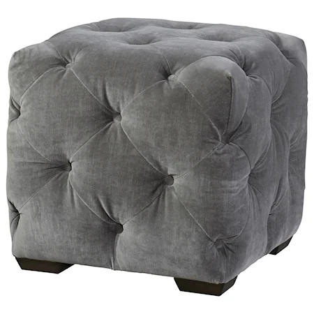 Barkley Square Tufted Ottoman